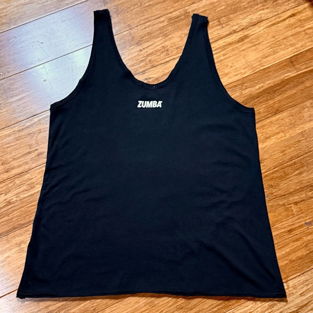 Zumba All You Need Is Love Graphic Black Red Zumba Wear Tank Valentine’s Day XS - Picture 5 of 6